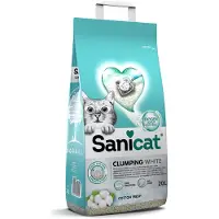 Sanicat White Cotton Fresh 20l Klumpbildande Sand