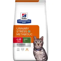 Hill's Pet Nutrition Feline C/d Urinary Stress + Metabolic Kattmat 3 Kg