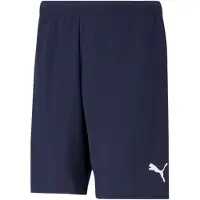 Puma Sportbyxa 'TeamRise' marinblå / vit