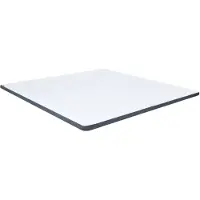 vidaXL Bäddmadrass för resårsäng 200x200x5 cm medium mjuk