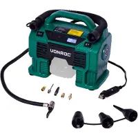 Vonroc Kompressor 20V - 12V | Exkl. Batteri och snabbladdare