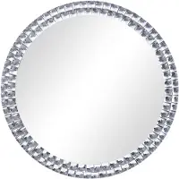 vidaXL Väggspegel, 60 Cm, Härdat Glas