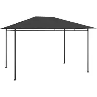 vidaXL Markis Vit 3 x 2,5 m Metall