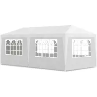 MaxxGarden Partytält 3x6 m vit