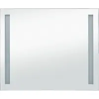 vidaXL Badrumsspegel LED 80x60 cm