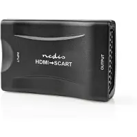 Ginza.se Nedis HDMI (tm) Omvandlare | HDMI(tm) Input | SCART Female | Envägs | 1080p | 1.2 Gbps | ABS | Svart