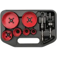 YATO YT-3380, Ställ, Borr, Gjuten aluminium, Gjutjärn, Plast, Stål, Trä, Röd, Bimetall, Snabbstål (HSS), Snabbstål (HSS)