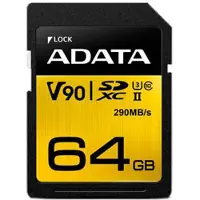 ADATA Premier One V90 64gb Sdxc Uhs-ii Klass 10 (asdx64gui Minneskort