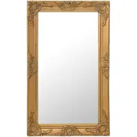 vidaXL Barock väggspegel 50x80 cm guld
