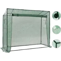 vidaXL Växthus 200x80x173 cm