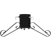 Julgransfot Svart 58X58X21 Cm