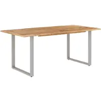 vidaXL Matbord 180x90x76 cm massivt akaciaträ