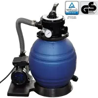 vidaXL Sandfilterpump 400 W 11000 L/tim
