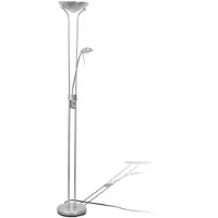 vidaXL Dimbar golvlampa LED 23 W