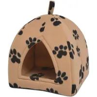 vidaXL Kattkoja storlek L beige