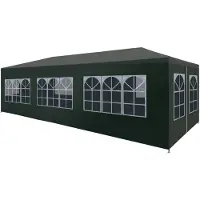 vidaXL Partytält 3x9 m grön