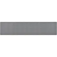 vidaXL Gångmatta mörkgrå 80x400 cm