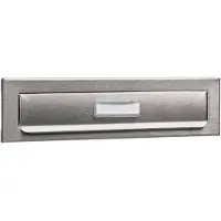 Burg wachter 791Ni Porta Inkastskydd Rostfritt stål Nickel