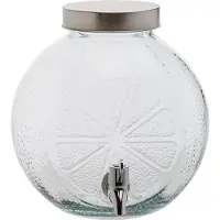 Cosy & Trendy Dryckesdispenser Appelsinformad Glas 4l