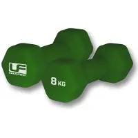 Ufe Hexagonformad Hantel Med Neoprenbeläggning 2 Enheter