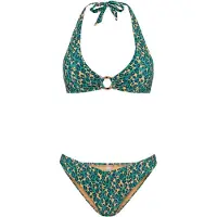 Shiwi Bikini 'CARO' beige / blå / jade