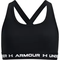 Under Armour Topp - Crossback Solid - Svart - - 8 år (128) - Linne