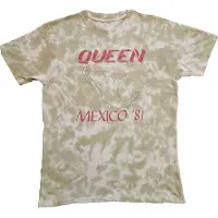 Ginza.se Queen: Unisex T-Shirt/Mexico '81 (Sand) (Wash Collection) (XX-Large)