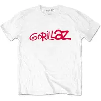 Ginza.se Gorillaz: Unisex T-Shirt/Logo (White) (Medium)