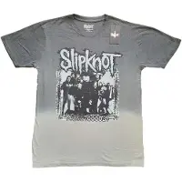 Ginza.se Slipknot: Unisex T-Shirt/Barcode Photo (Grey) (Back Print & Wash Collection) (Small)