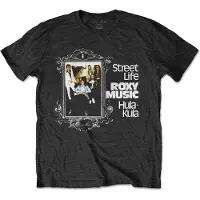 Ginza.se Roxy Music: Unisex T-Shirt/Street Life Hula-Kula (Black) (Large)