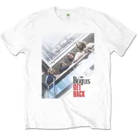 Ginza.se The Beatles: Unisex T-Shirt/Get Back Poster (White) (XX-Large)