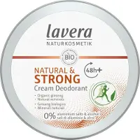 Lavera Deo Creme NATURAL & STRONG 48+ h - vegan - utan aluminium - med ekologisk ginseng