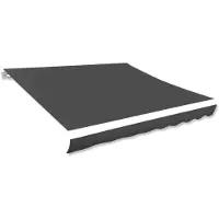vidaXL Markisduk antracit 5x3 m