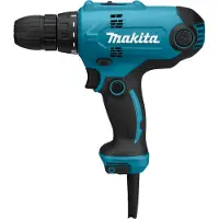Makita DF0300 borr 1500 RPM utan nyckel 1,2 kg Svart, Blå