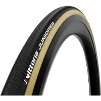 Vittoria Juniores Tubular Tyre 20" svart/beige 21-406 | 20" 2022 Däck med punkteringsskydd