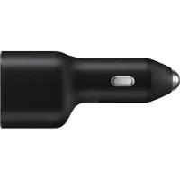 Samsung 40W USB-C USB-A Duo billaddare - Svart