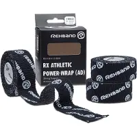 Rehband RX Athletic Power Wrap, Black, 25 mm x 4.5 m