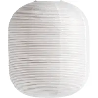 HAY Rice Paper Lampskärm Ellipse - Lampskärmar Papper Classic White