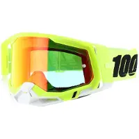 100% Racecraft Anti-Fog Goggles Gen2 gul 2021 Goggles