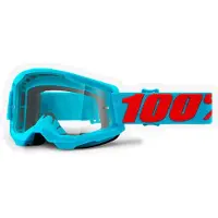 100% goggles 100% STRATA 2 SUMMIT (klart glas Anti-Fog, LT 88–92%)