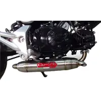Gpr Exclusive Deeptone Inox Reverse Msx/grom 125 13-17 Cat Typgodkänt Komplett Avgassystem