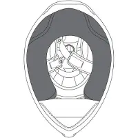 AGV K-5 S Kindkuddar