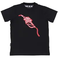 Rock Or Die Oil Veins T-shirt Med Korta ärmar