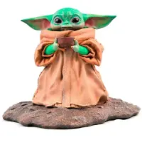 Star Wars The Mandalorian Enesco Premier Collection Barnsoppa 17 Cm