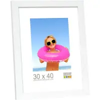 Deknudt S44CF1 30X40 Växelram akryl Pappersformat: 30 x 40 cm (B x H) 30 cm x 40 cm Vit