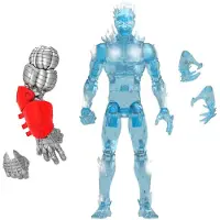 Marvel Hasbro Legends 15 cm Actionfigur Iceman, Premiumdesign, 1 figur, 2 tillbehör, 2 byggdelar, Blå