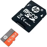 HP Microsdxc 128gb Uhs-i U3 Minneskort Med Adapter
