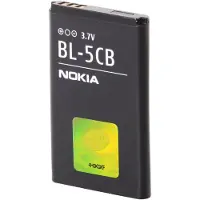 Nokia Li-Ion-batteri 800 mAh BL-5CB BULK till 1616, 1800, C1-02, 101, X2-05 (0278812), 113 (0670619)