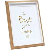Deknudt S46WG4P1_30,0X40,0 Växelram akryl Pappersformat: 30 x 40 cm (B x H) 30 cm x 40 cm Vit, Beige