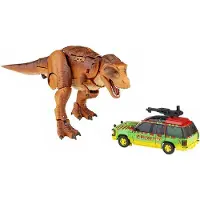 Hasbro Transformers Generations - Samarbete: Jurassic Park Mash-Up, Tyrannocon Rex & Autobot JP93, Från 8 år